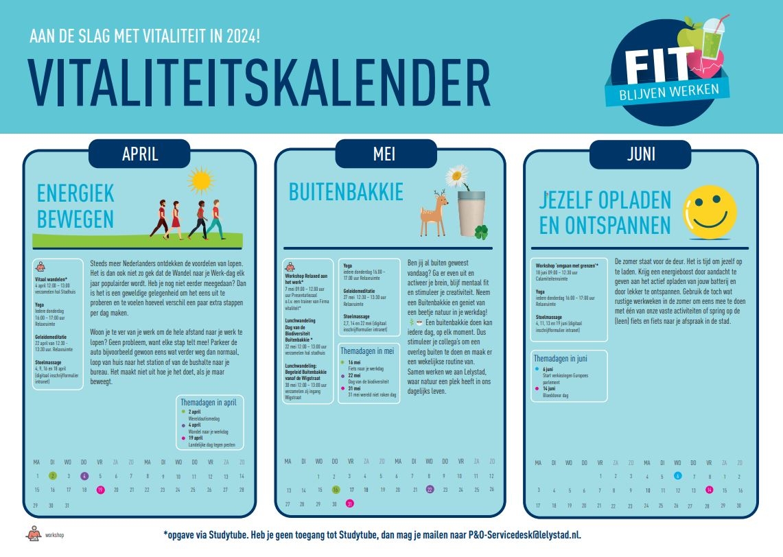 Vitaliteitskalender