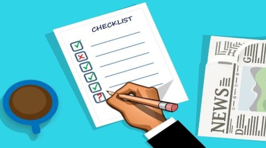 Voorbeeld van een checklist voor een risico-inventarisatie en -evaluatie
